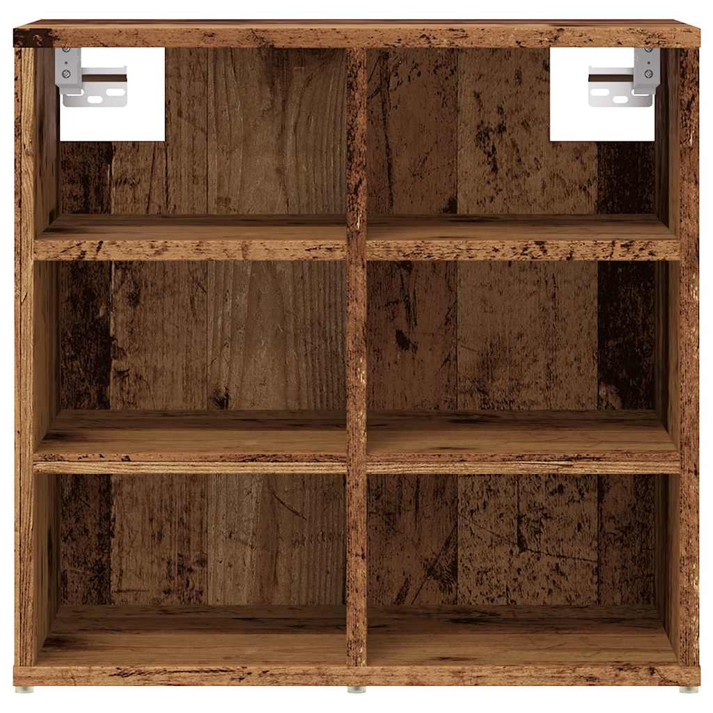 Armoire à chaussures vieux bois 52x30x50 cm - XIOS