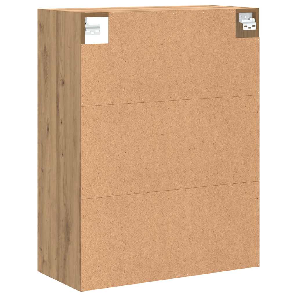 Armoire murale suspendue chêne artisanal 69,5x32,5x90 cm - XIOS