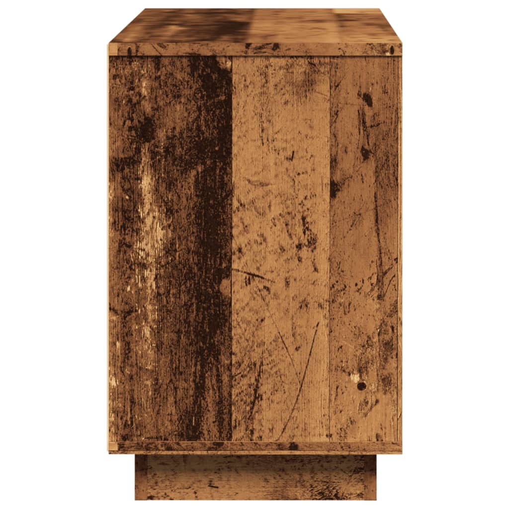 Buffet vieux bois 102x35x55 cm bois d'ingénierie - XIOS