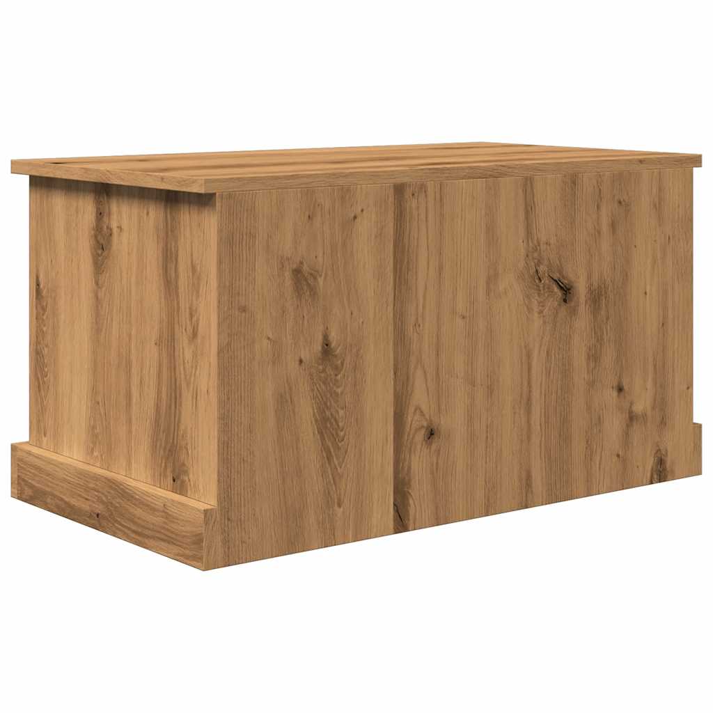 Boîtes de rangement chêne artisanal 70x40x38 cm bois ingénierie Coffres de rangement vidaXL