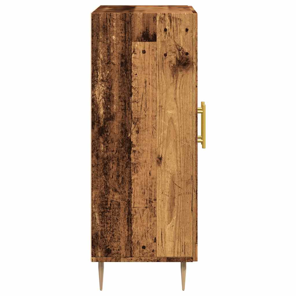 Buffet vieux bois 69,5x34x90 cm bois d'ingénierie - XIOS