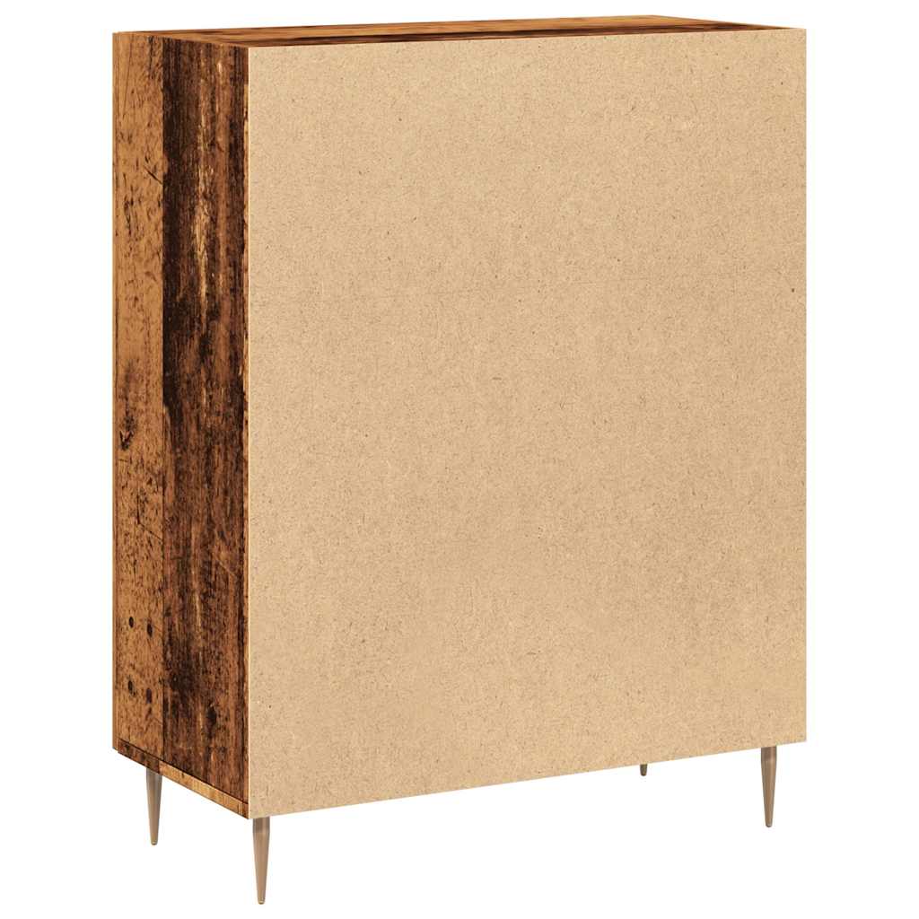 Buffet vieux bois 69,5x34x90 cm bois d'ingénierie - XIOS