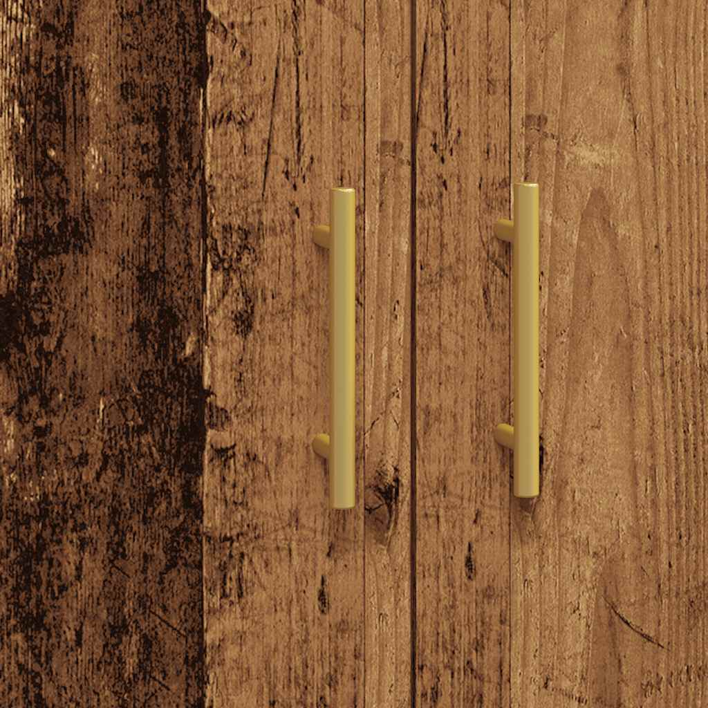 Buffet vieux bois 69,5x34x90 cm bois d'ingénierie - XIOS