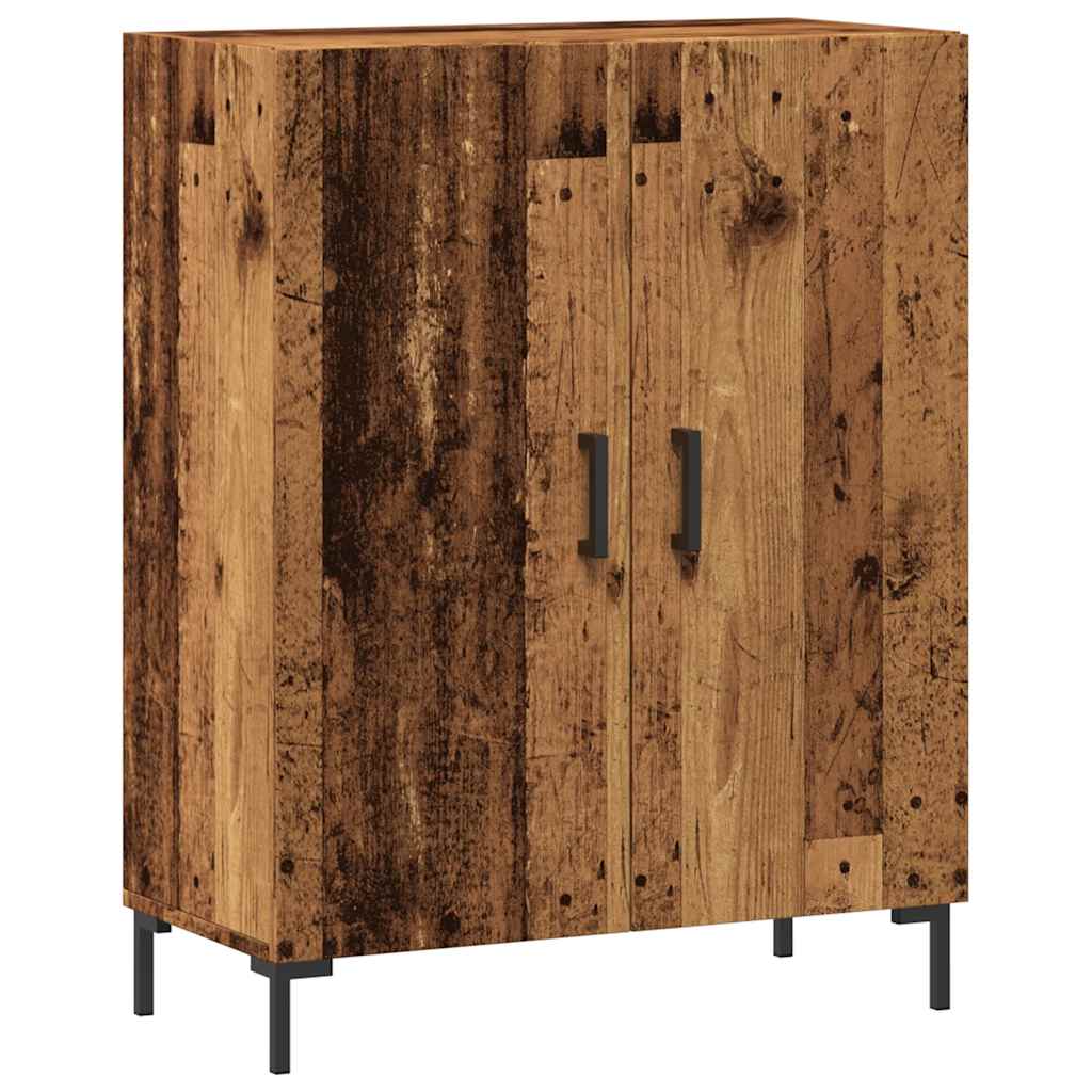 Buffet vieux bois 69,5x34x90 cm bois d'ingénierie - XIOS