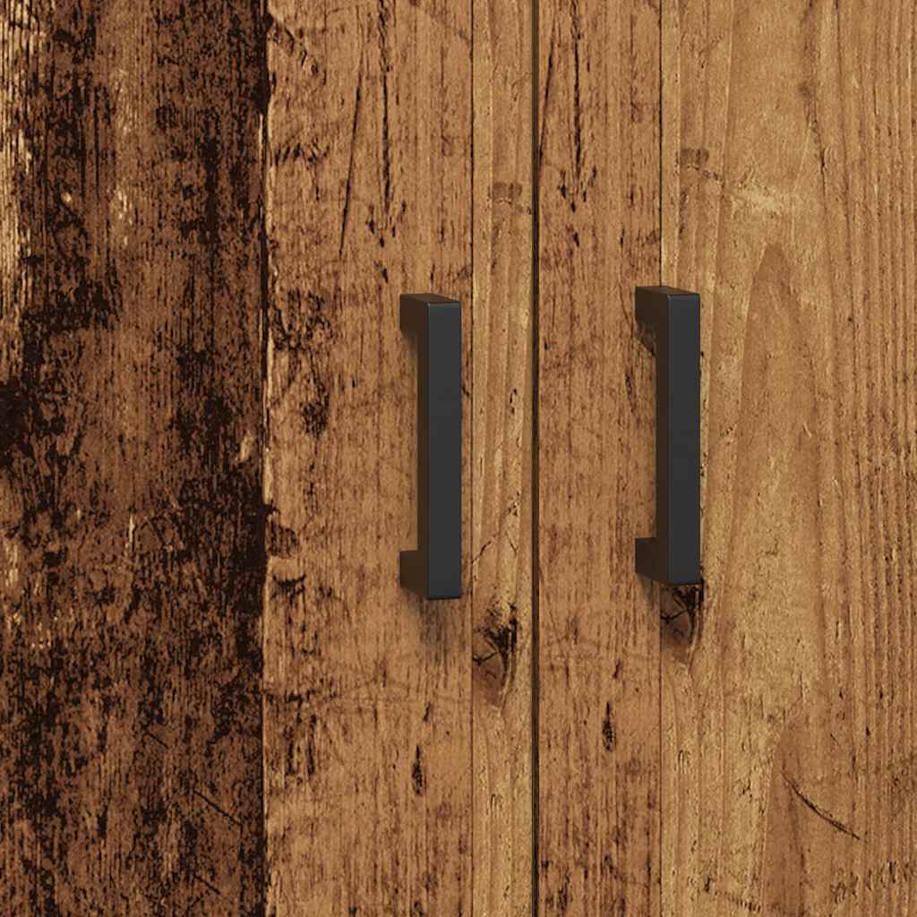 Buffet vieux bois 69,5x34x90 cm bois d'ingénierie - XIOS