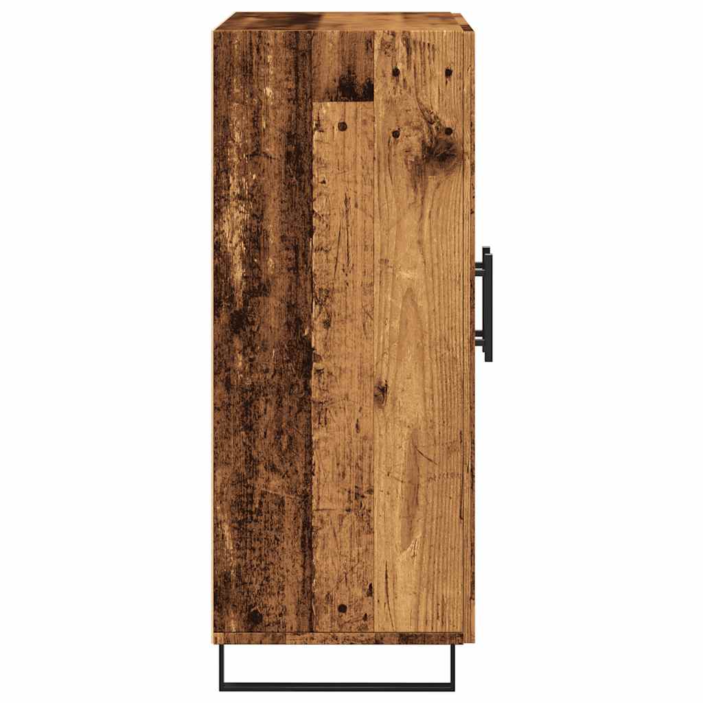 Buffet vieux bois 69,5x34x90 cm bois d'ingénierie - XIOS