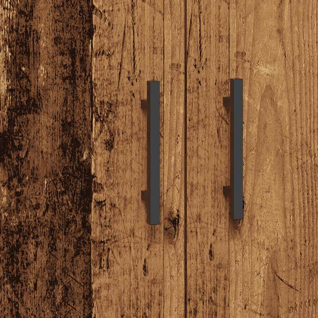 Buffet vieux bois 69,5x34x90 cm bois d'ingénierie - XIOS