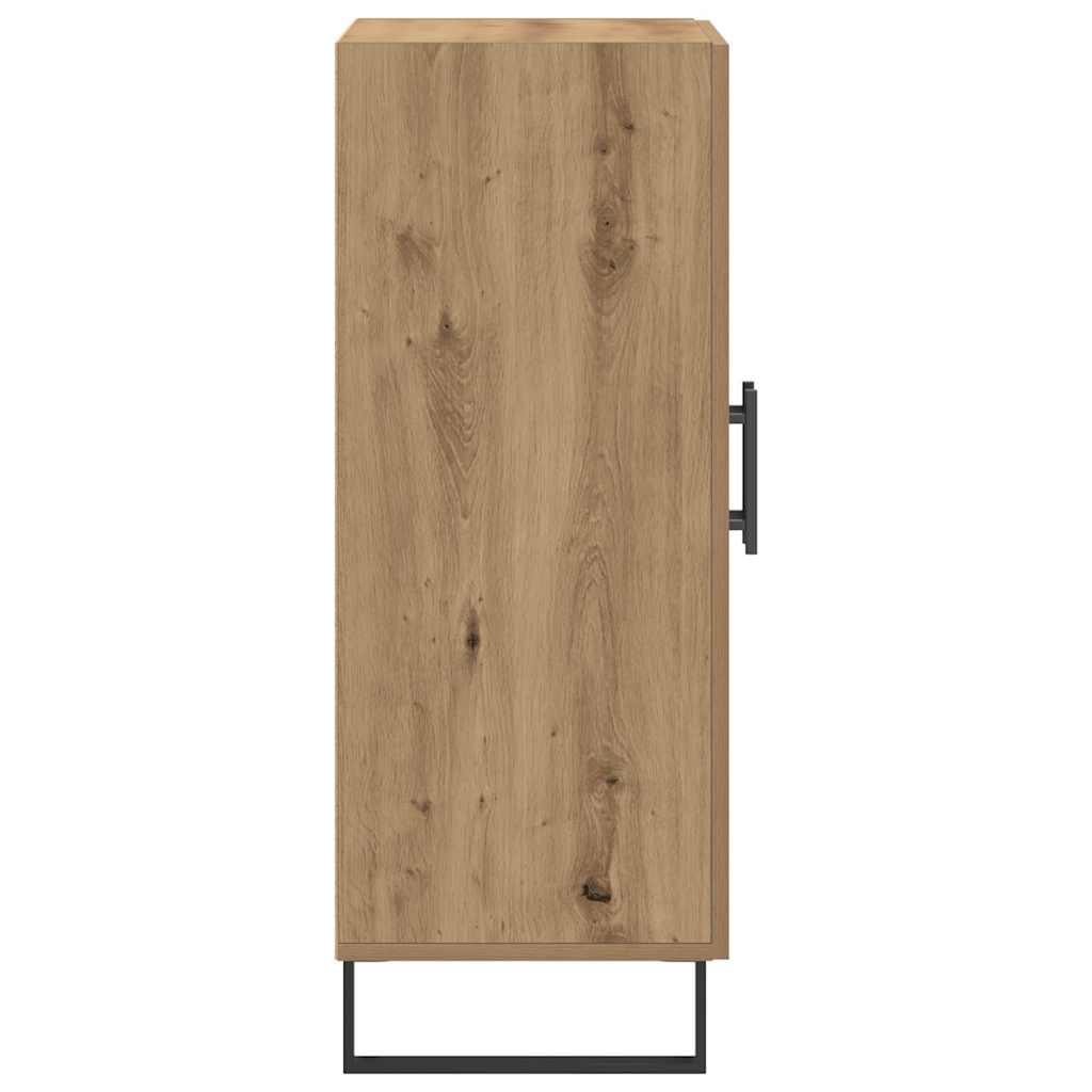 Buffet chêne artisanal 69,5x34x90 cm bois d'ingénierie - XIOS
