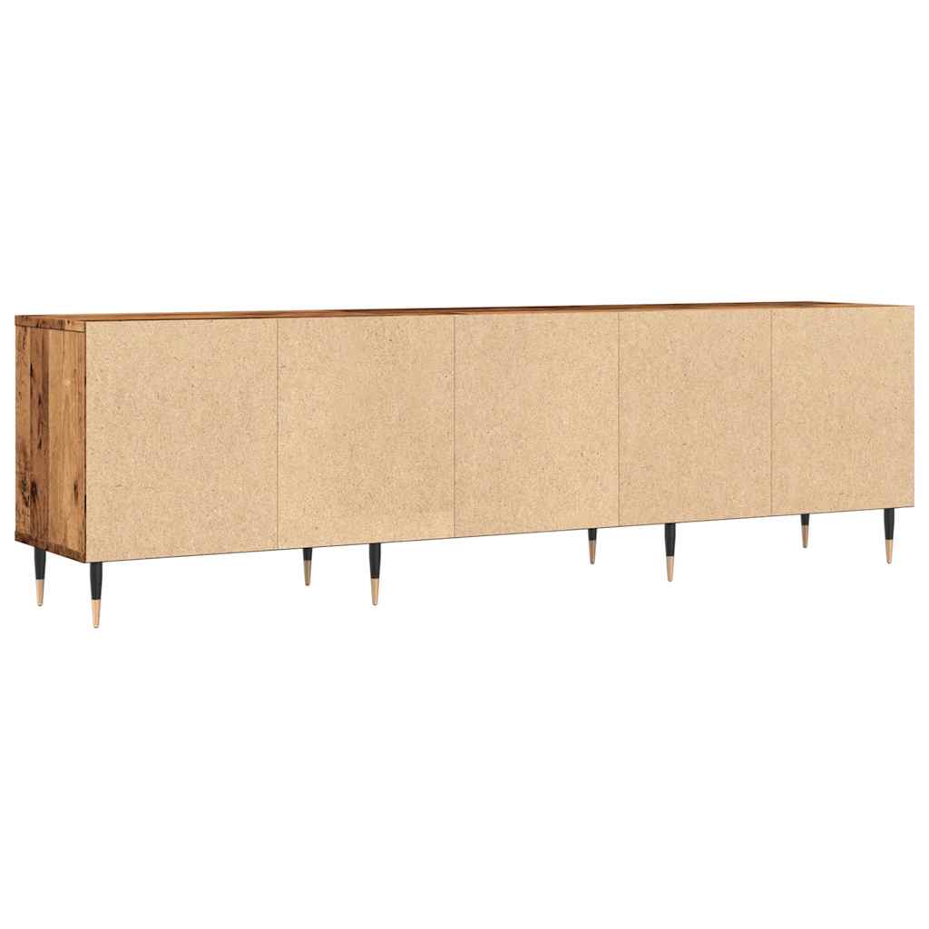 Meuble TV vieux bois 150x30x44,5 cm bois d'ingénierie - XIOS