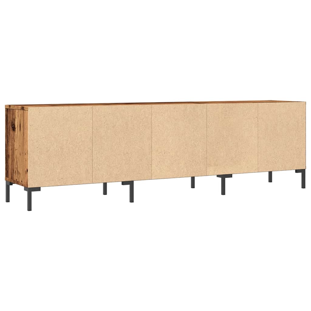 Meuble TV vieux bois 150x30x44,5 cm bois d'ingénierie - XIOS