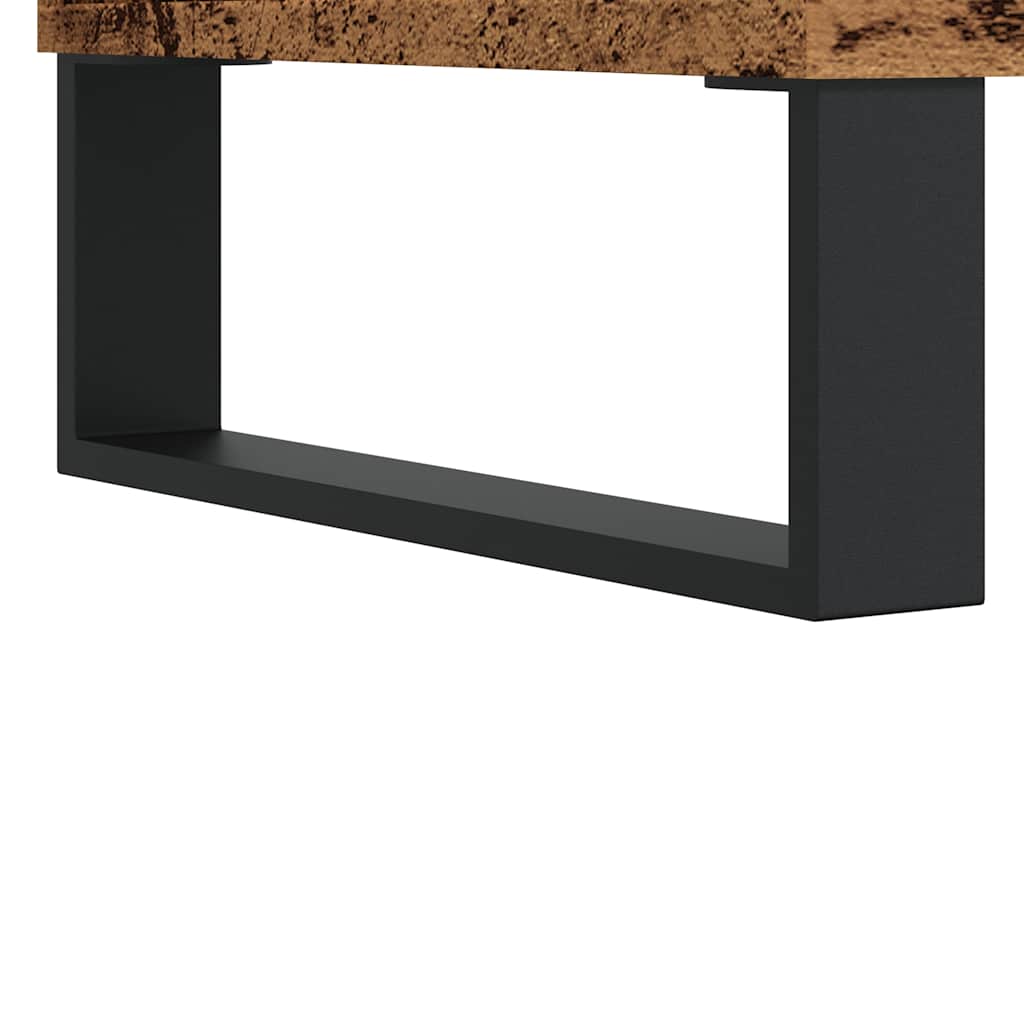 Meuble TV vieux bois 150x30x44,5 cm bois d'ingénierie - XIOS