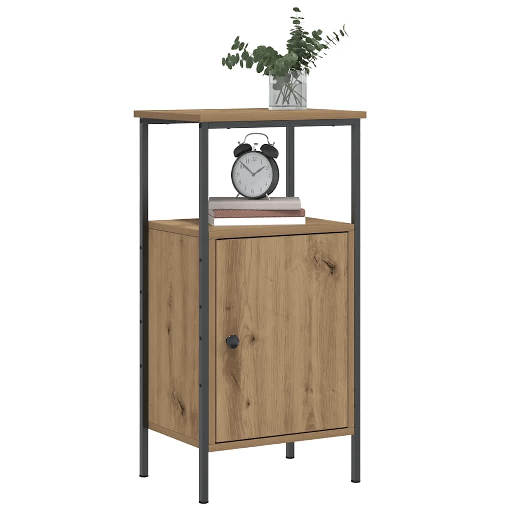 Tables de chevet 2 pcs chêne artisanal bois d'ingénierie - XIOS