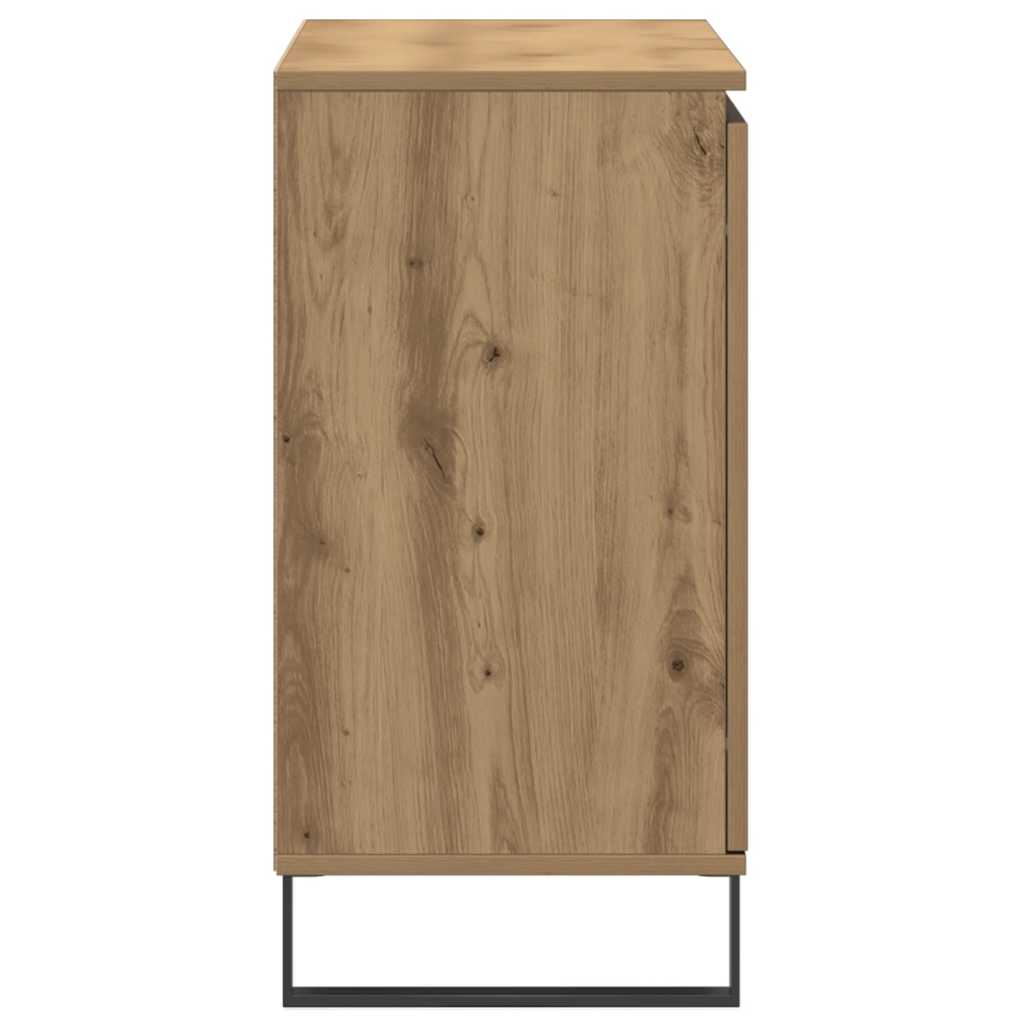 Buffet chêne artisanal 101,5x35x70 cm bois d'ingénierie - XIOS