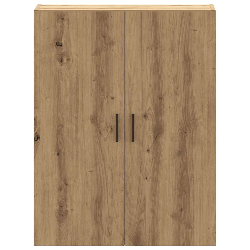 Armoire murale chêne artisanal 69,5x34x90 cm