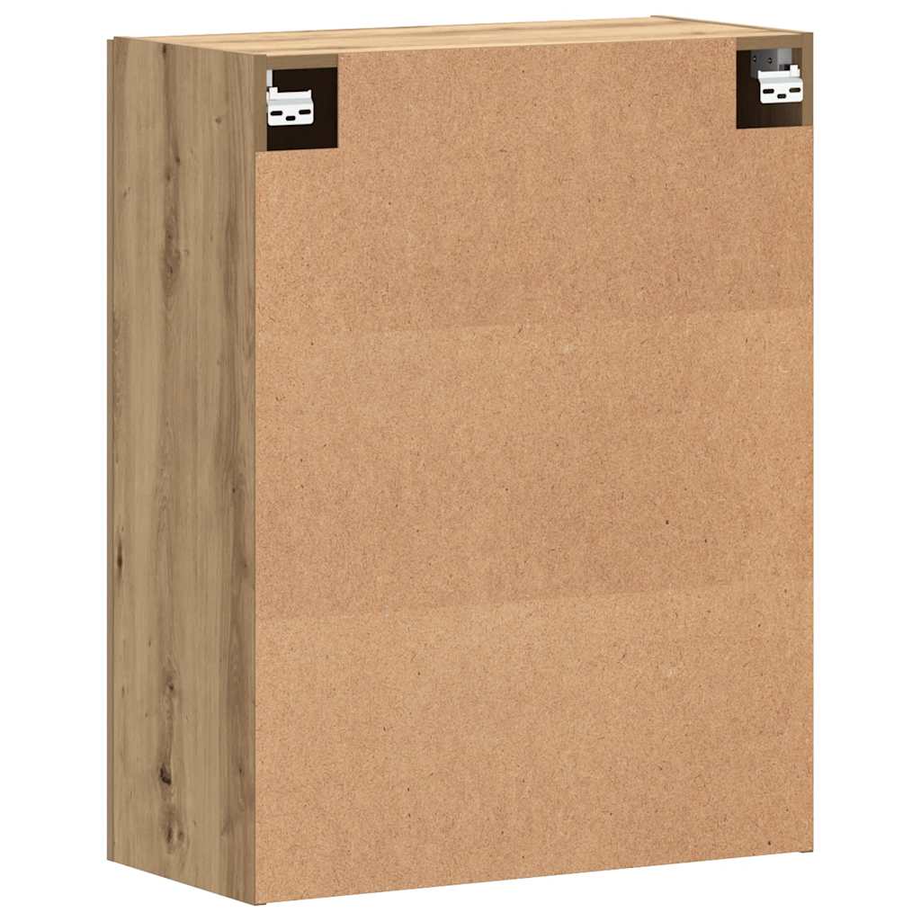 Armoire murale chêne artisanal 69,5x34x90 cm - XIOS
