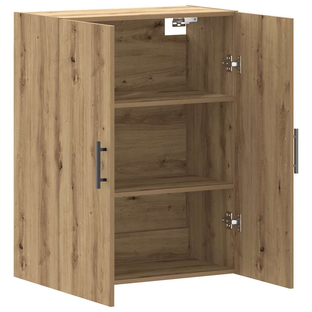 Armoire murale chêne artisanal 69,5x34x90 cm - XIOS