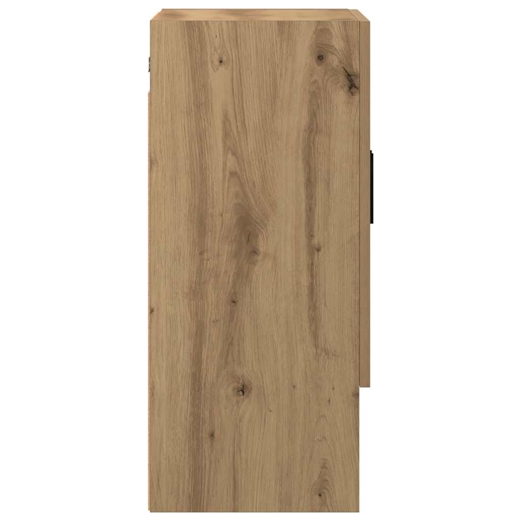 Armoire murale chêne artisanal 60x31x70 cm bois d'ingénierie - XIOS