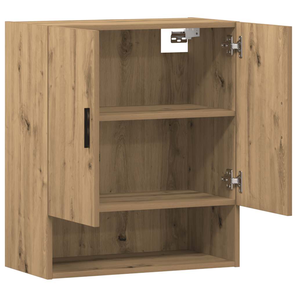 Armoire murale chêne artisanal 60x31x70 cm bois d'ingénierie - XIOS
