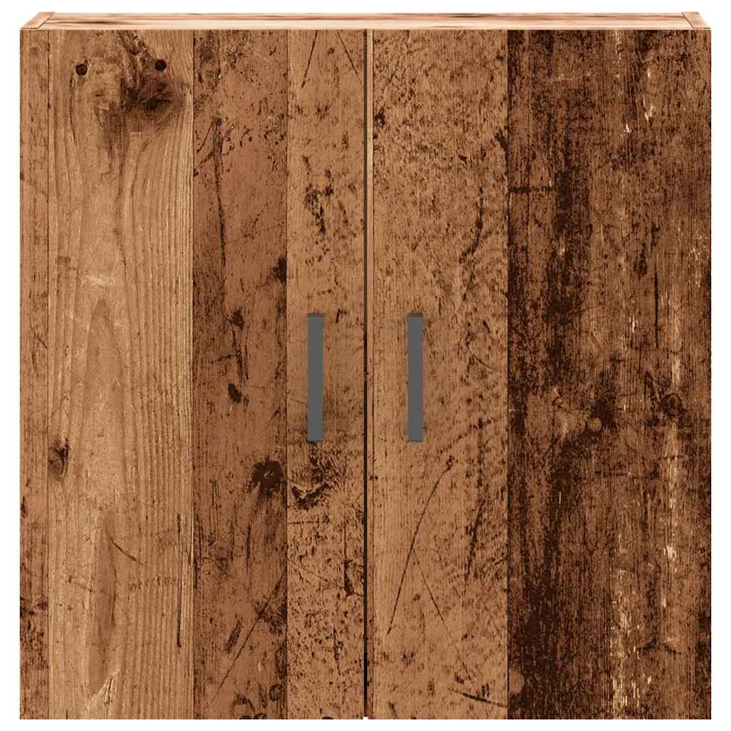 Armoire murale vieux bois 60x31x60 cm bois d'ingénierie