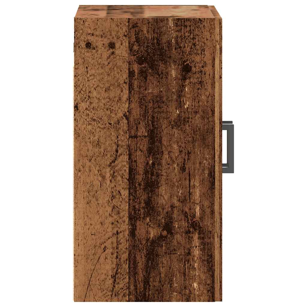 Armoire murale vieux bois 60x31x60 cm bois d'ingénierie