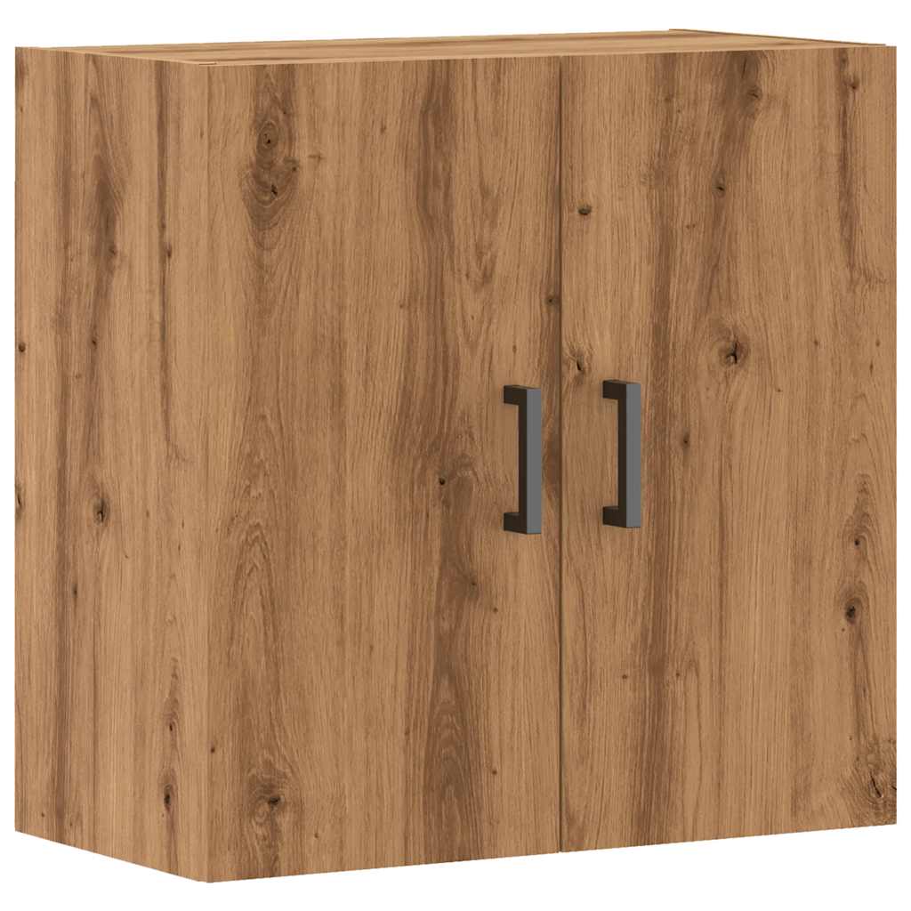 Armoire murale chêne artisanal 60x31x60 cm bois d'ingénierie