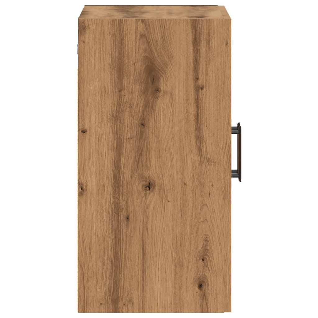 Armoire murale chêne artisanal 60x31x60 cm bois d'ingénierie - XIOS