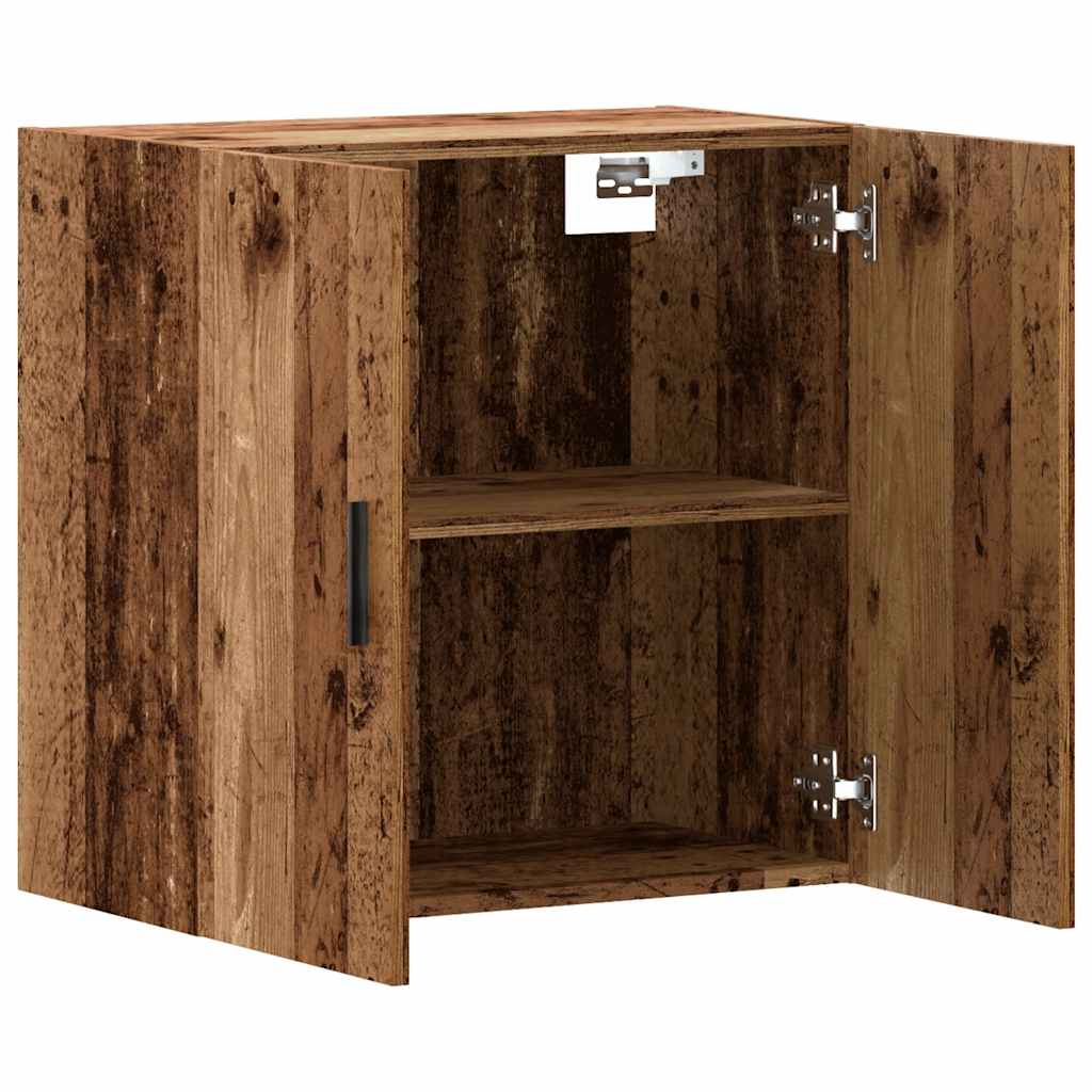 Armoire murale vieux bois 60x31x60 cm bois d'ingénierie - XIOS