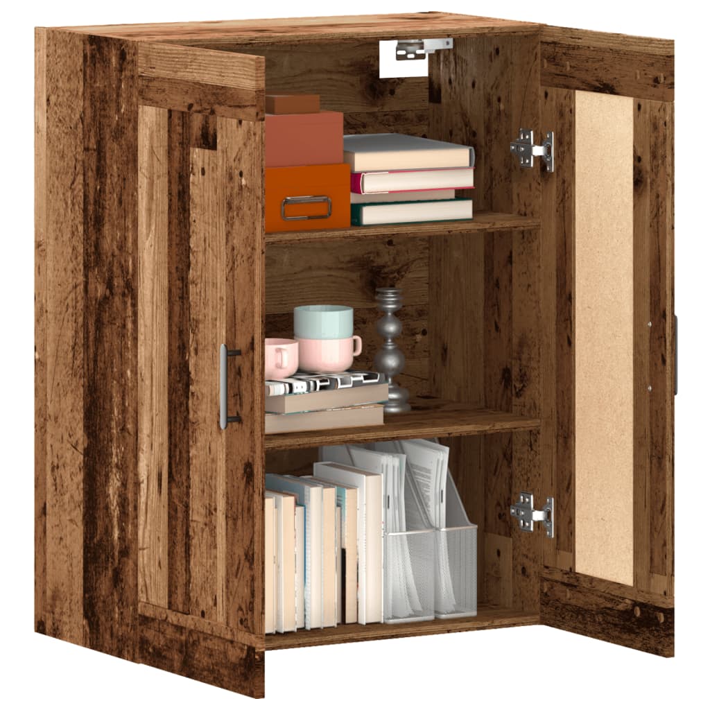 Buffet vieux bois 69,5x34x90 cm bois d'ingénierie - XIOS