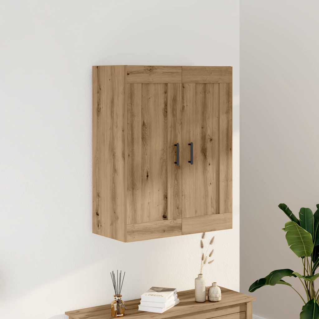 Buffet chêne artisanal 69,5x34x90 cm bois d'ingénierie - XIOS