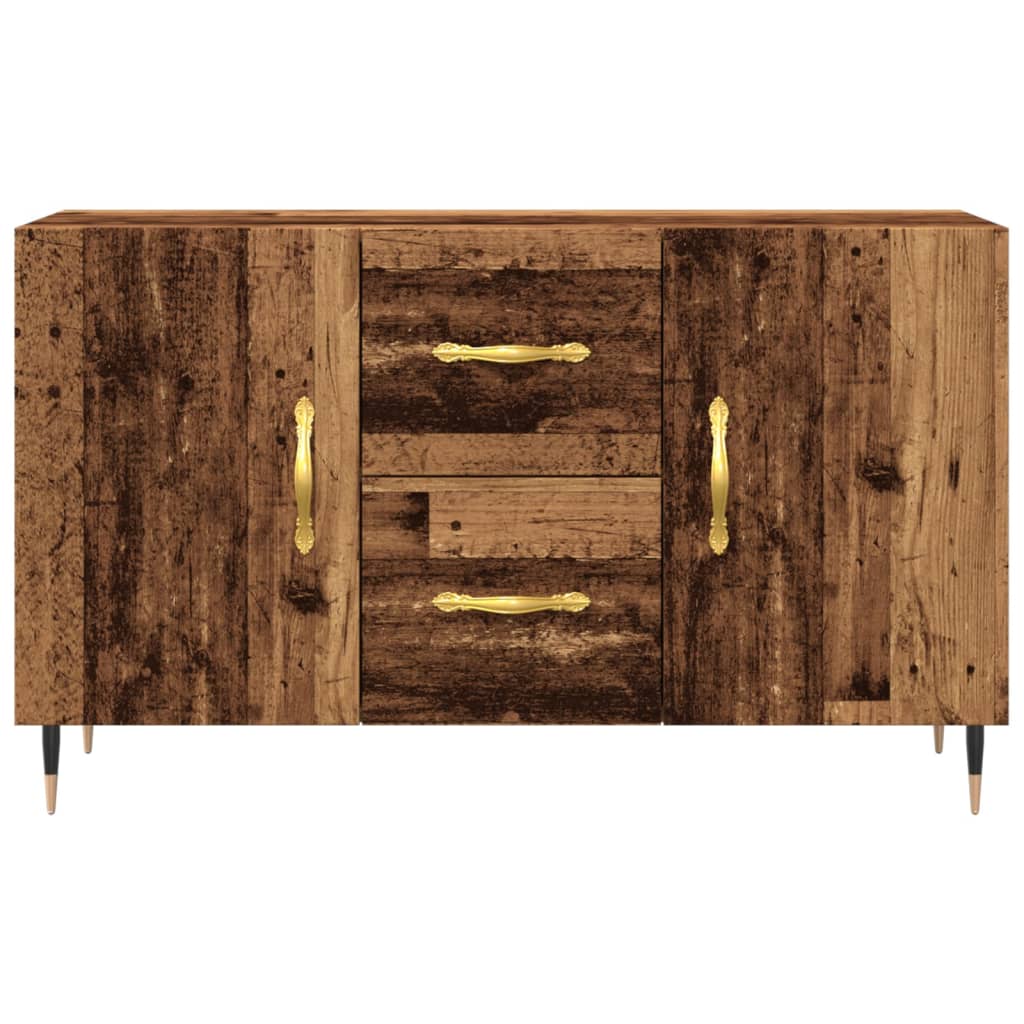 Buffet vieux bois 100x36x60 cm bois d'ingénierie - XIOS