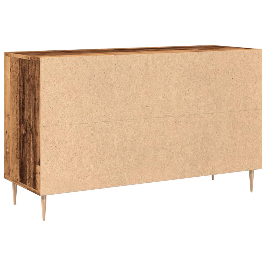 Buffet vieux bois 100x36x60 cm bois d'ingénierie - XIOS