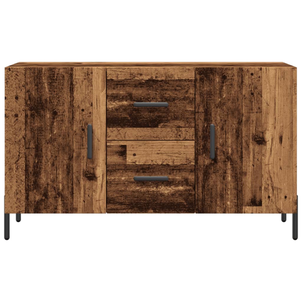 Buffet vieux bois 100x36x60 cm bois d'ingénierie - XIOS