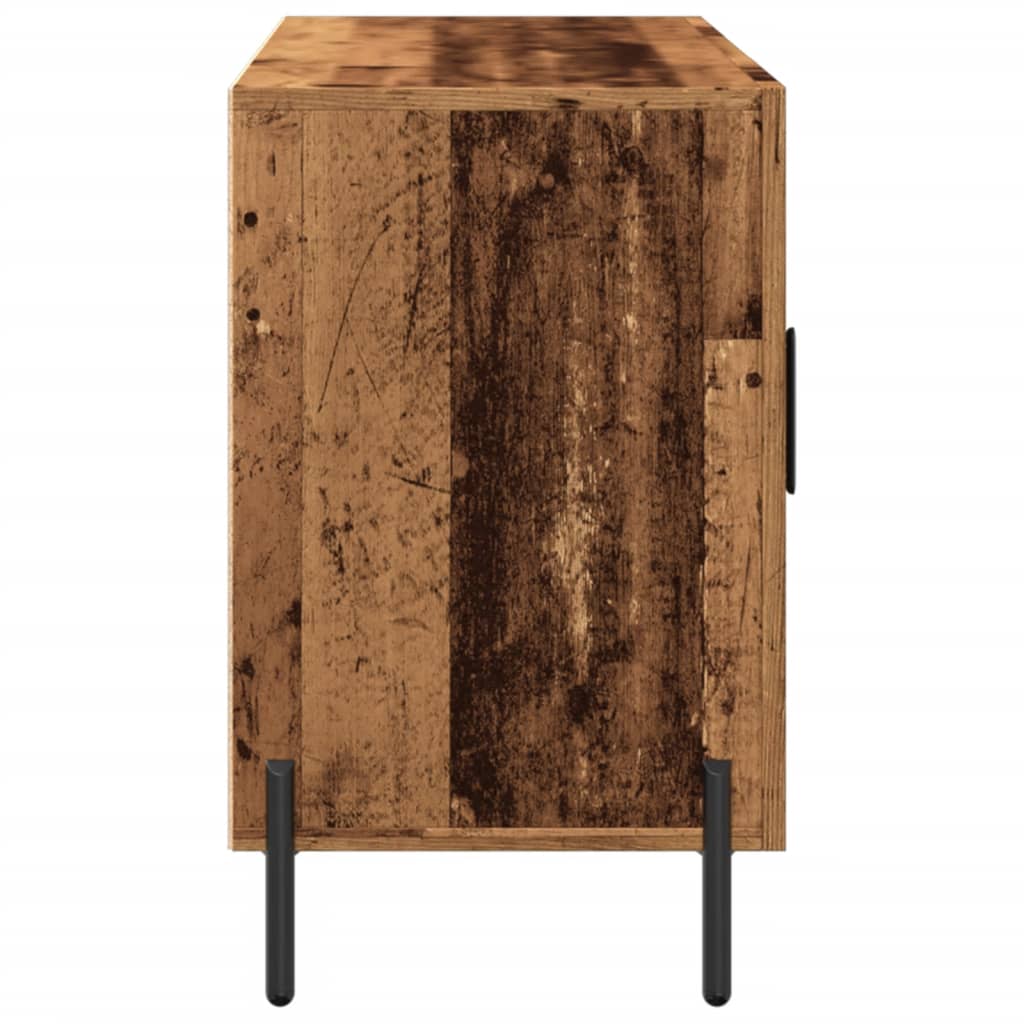 Buffet vieux bois 100x36x60 cm bois d'ingénierie - XIOS