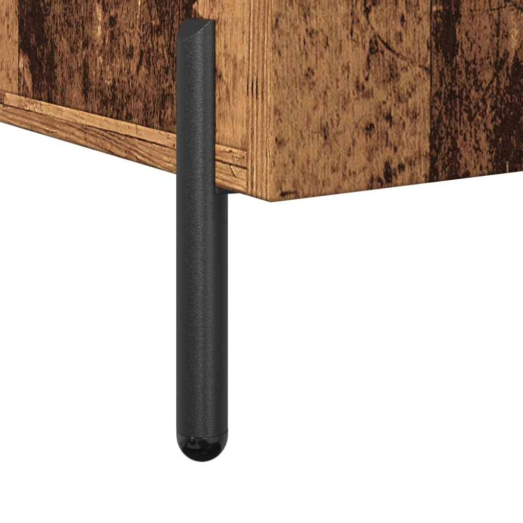 Buffet vieux bois 100x36x60 cm bois d'ingénierie - XIOS
