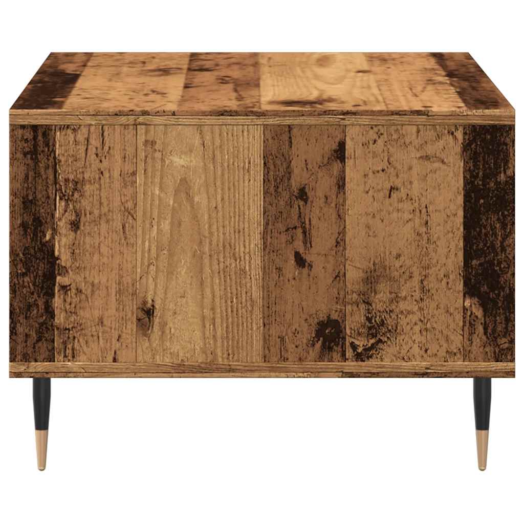 Table basse vieux bois 60x50x36,5 cm bois d'ingénierie - XIOS