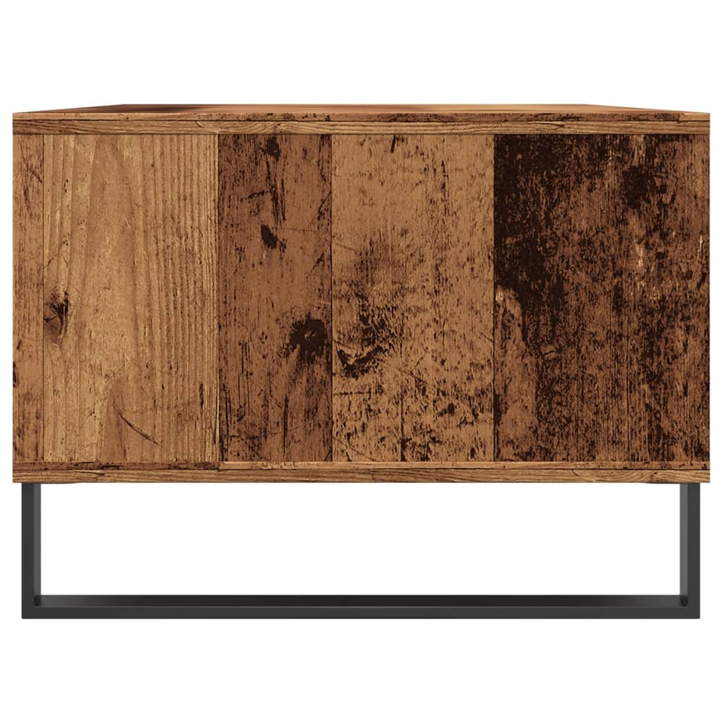 Table basse vieux bois 90x50x36,5 cm bois d'ingénierie - XIOS