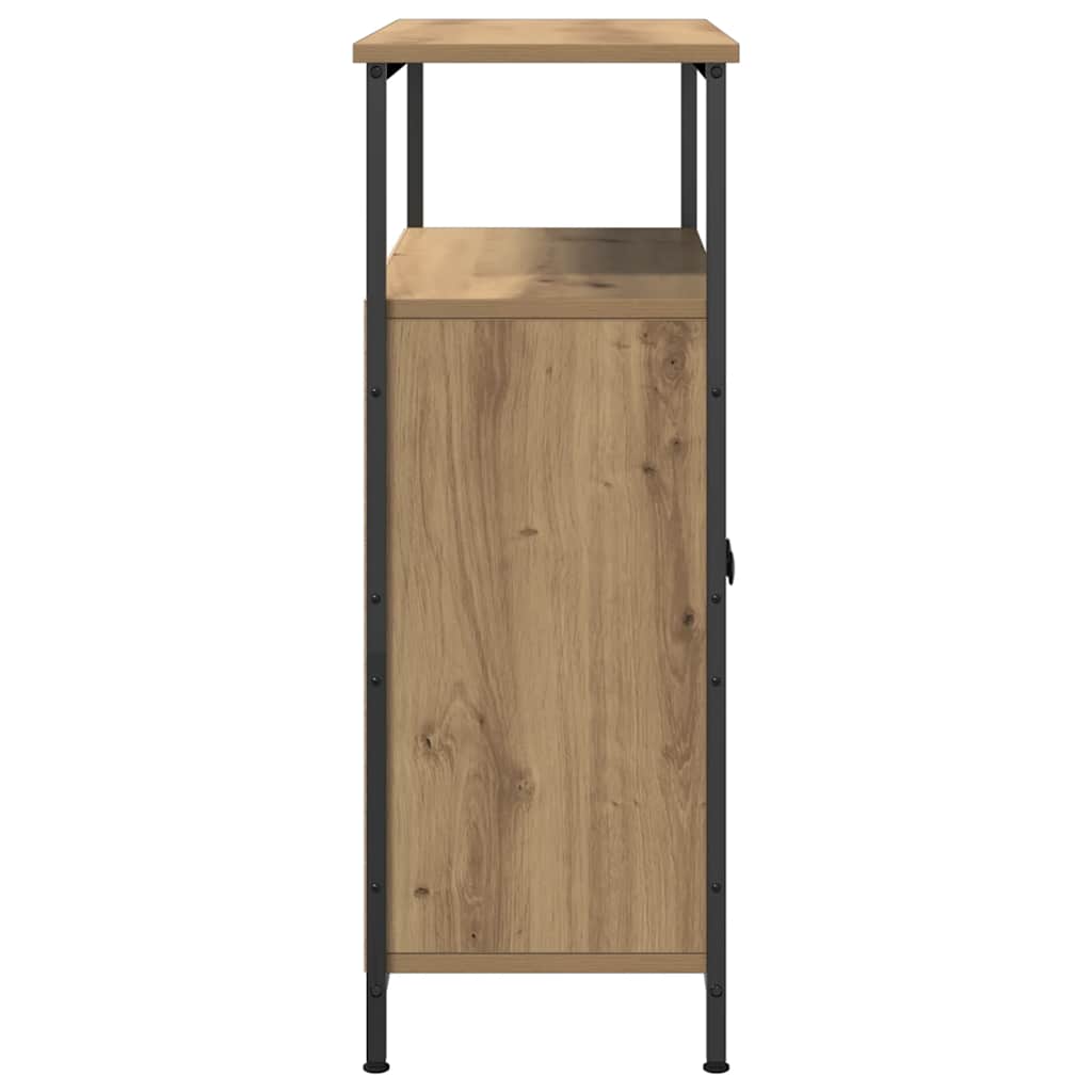 Buffet chêne artisanal 70x30x80 cm bois d'ingénierie - XIOS