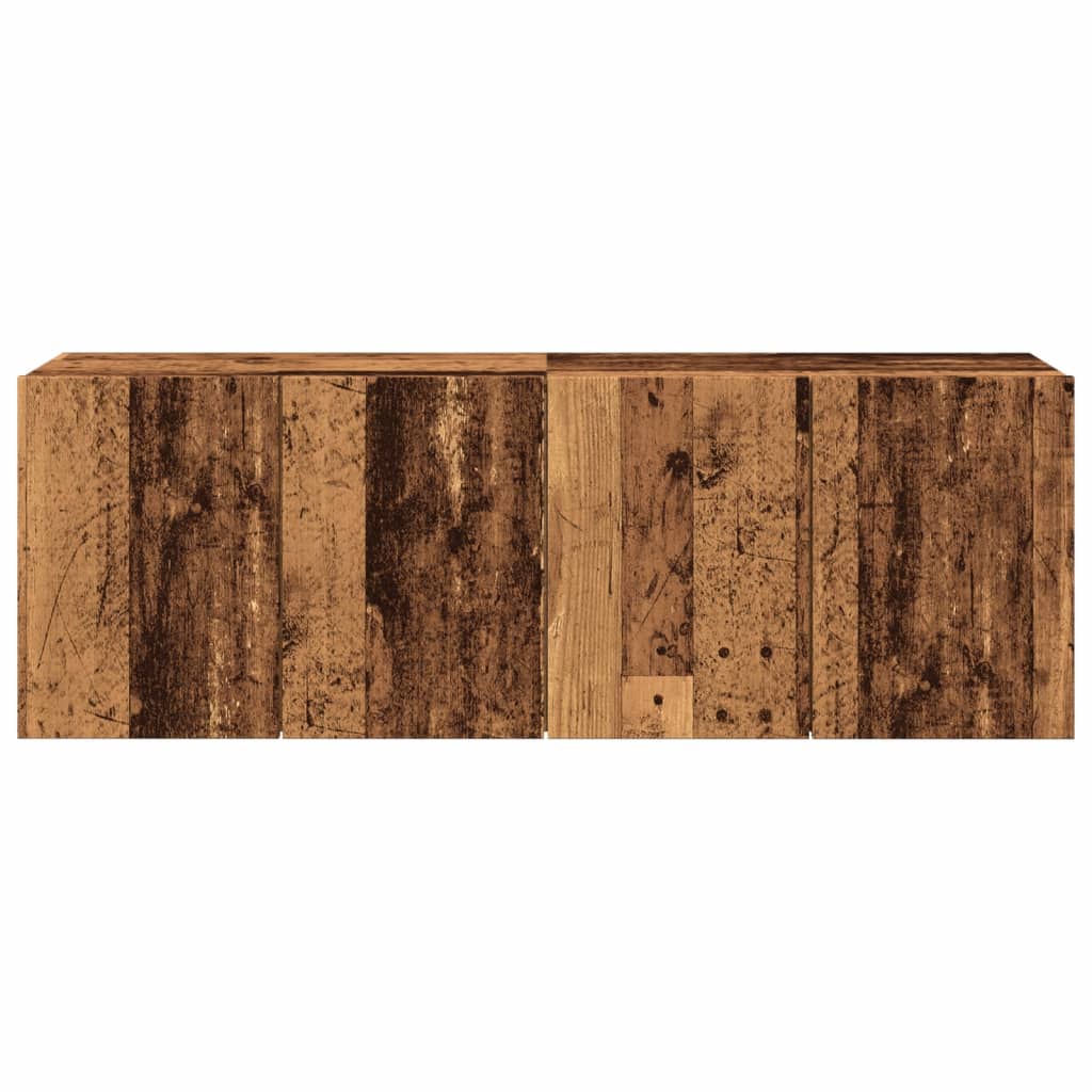 Meubles TV muraux 2 pcs vieux bois 60x30x41 cm Meubles TV vidaXL