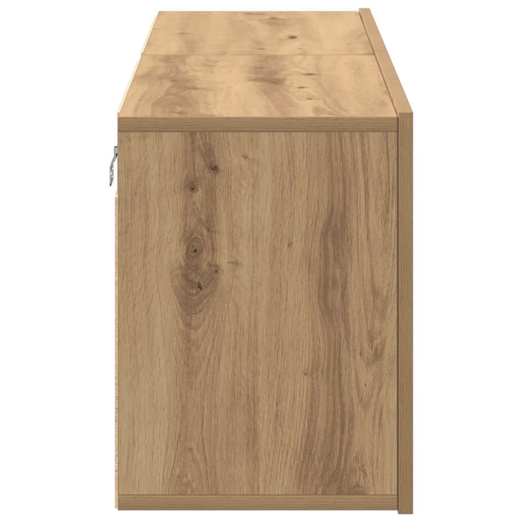 Meubles TV muraux 2 pcs chêne artisanal 80x30x41 cm - XIOS