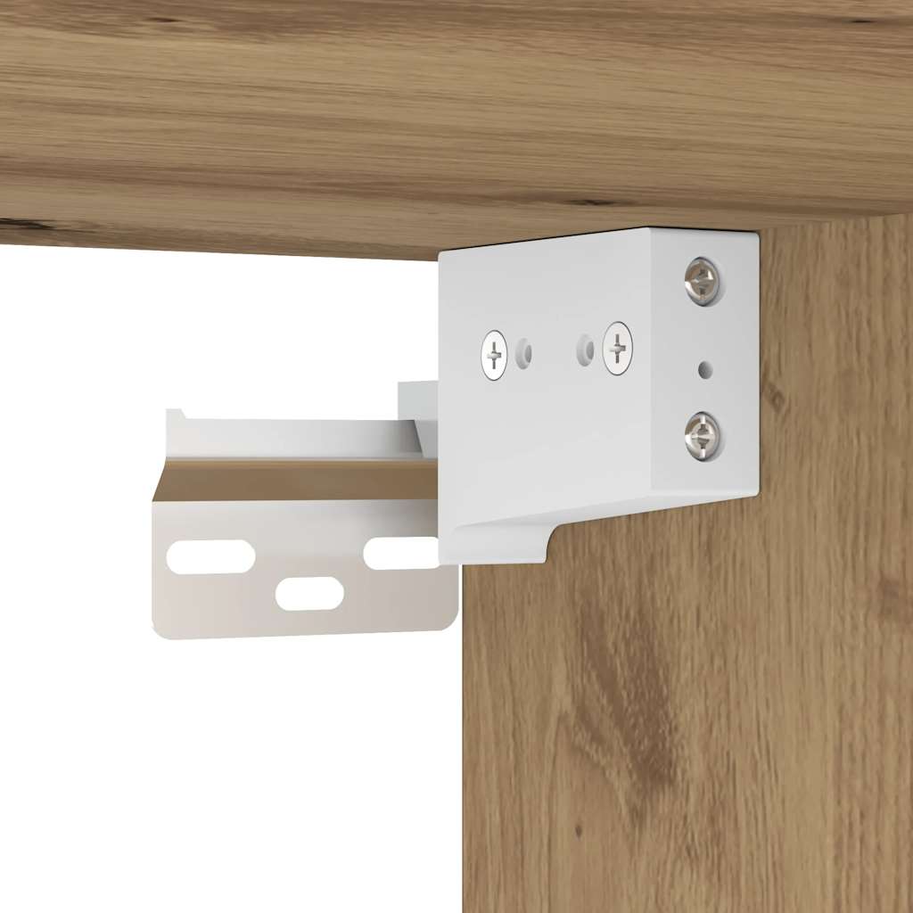 Meubles TV muraux 2 pcs chêne artisanal 80x30x41 cm - XIOS
