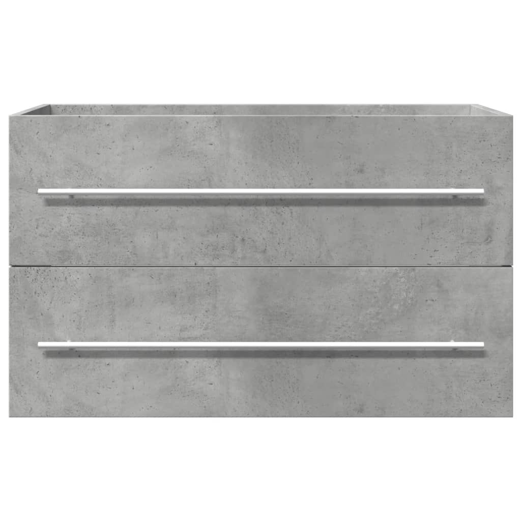 Armoire de lavabo chêne artisanal 80x38,5x48 cm bois ingénierie Ensembles de mobilier pour salles de bains vidaXL