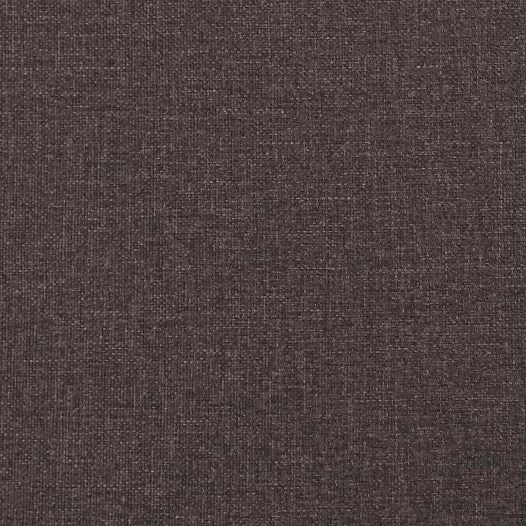 Fauteuil inclinable Marron foncé Tissu