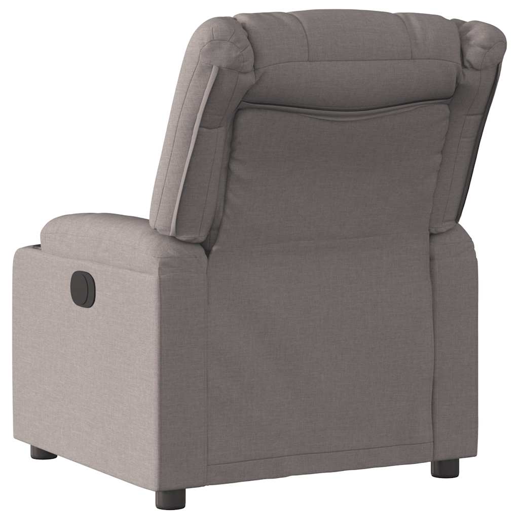 Fauteuil inclinable Taupe Tissu - XIOS