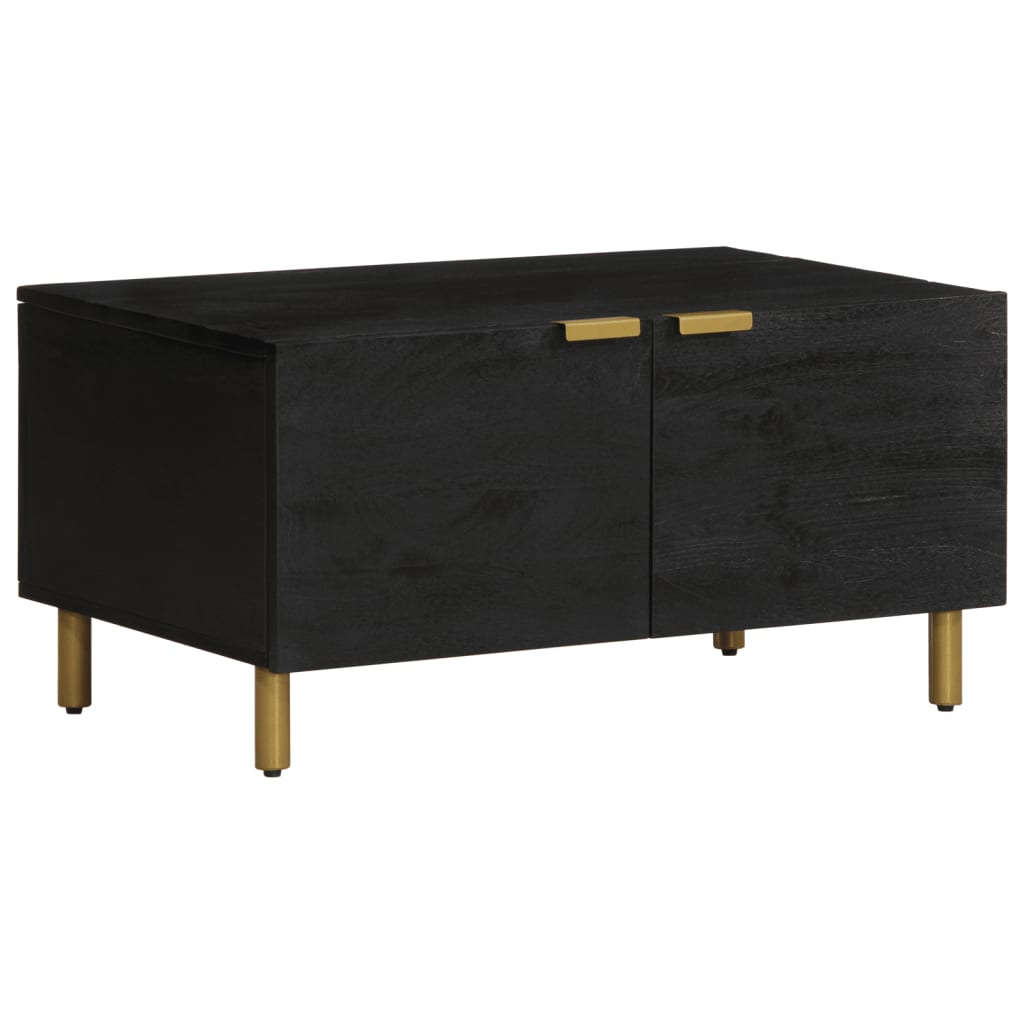 Table basse Noir 80x50x40 cm Bois d'ingénierie - XIOS