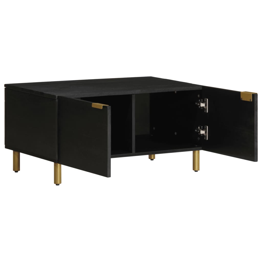 Table basse Noir 80x50x40 cm Bois d'ingénierie - XIOS