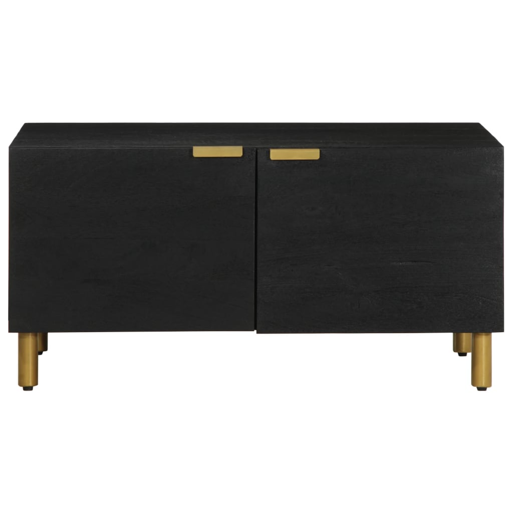 Table basse Noir 80x50x40 cm Bois d'ingénierie - XIOS