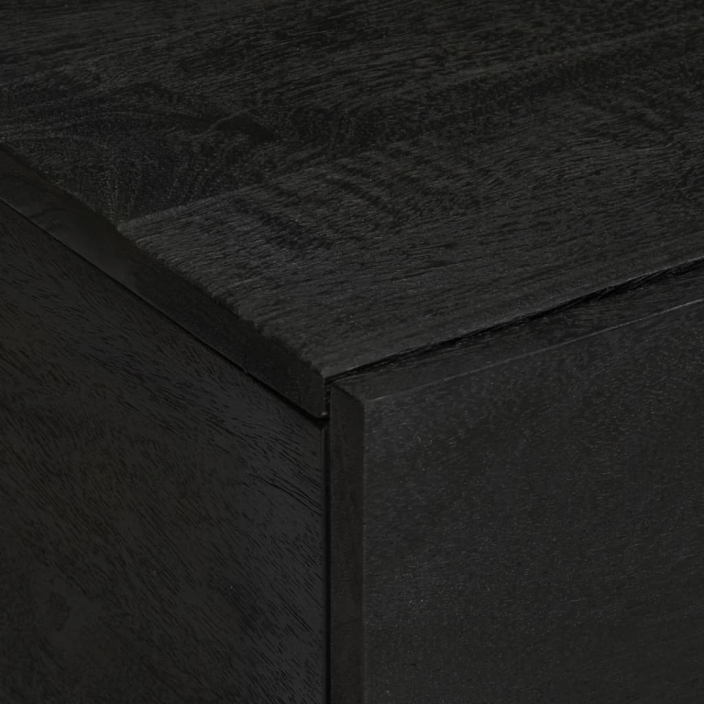 Table basse Noir 80x50x40 cm Bois d'ingénierie - XIOS