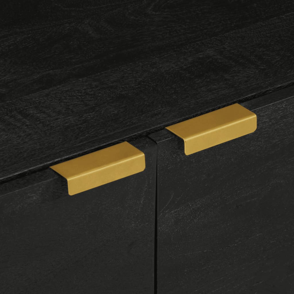 Table basse Noir 80x50x40 cm Bois d'ingénierie - XIOS