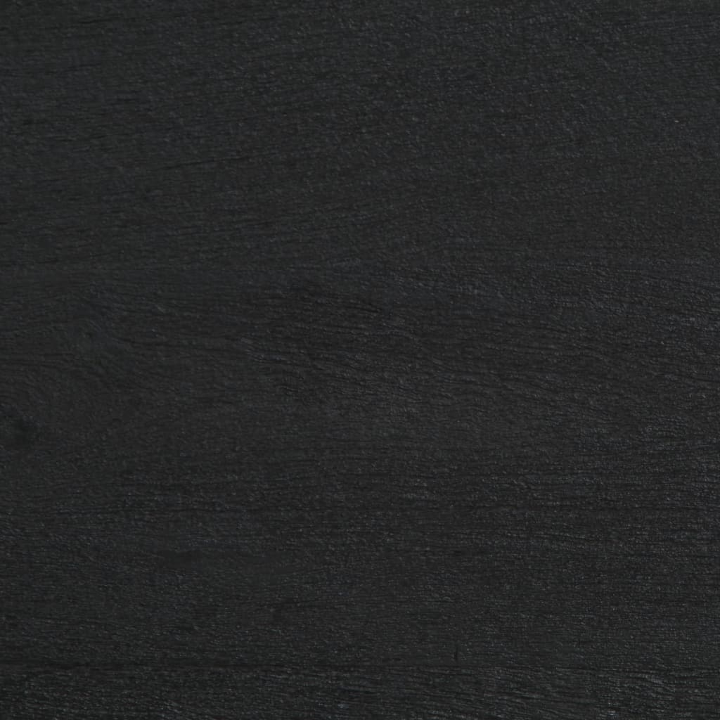 Table de chevet noir 50x33x60 cm bois d'ingénierie - XIOS