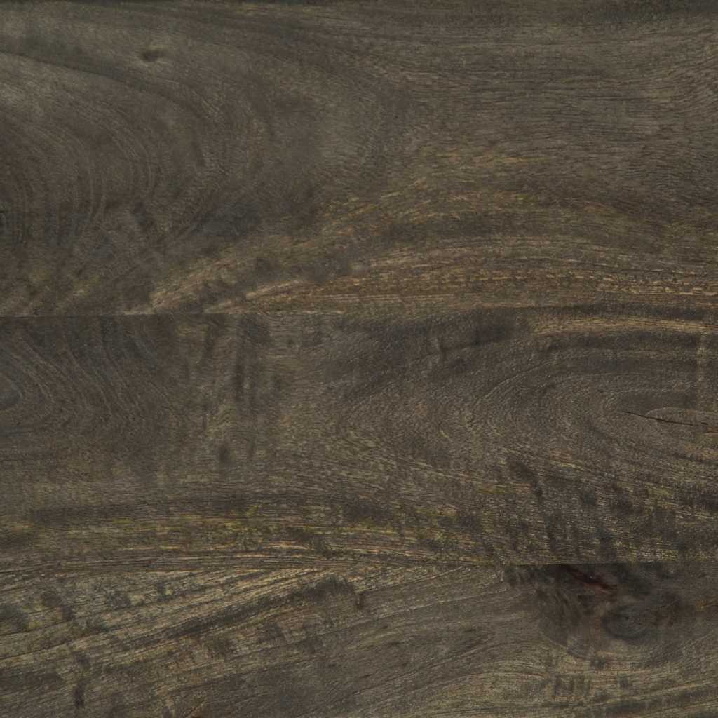 Table basse noir 100x54x40 cm bois massif de manguier - XIOS